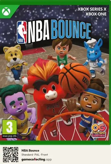 NBA Bounce Xbox Series X, PAL box front