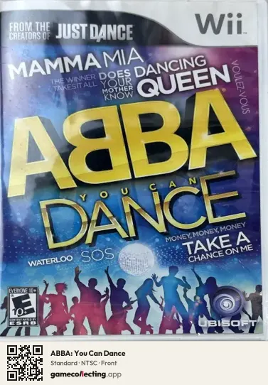 ABBA: You Can Dance Nintendo Wii, NTSC box front