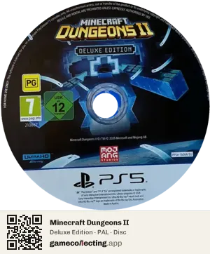 Minecraft Dungeons II PlayStation 5, PAL disc