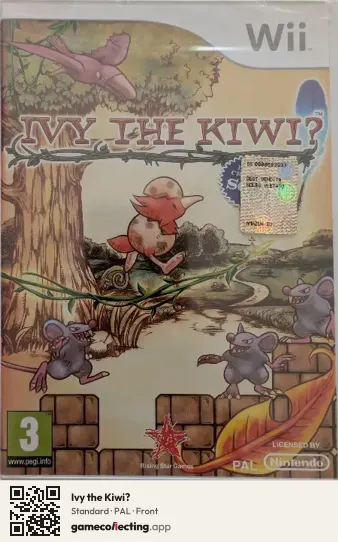 Ivy the Kiwi? Nintendo Wii, PAL box front