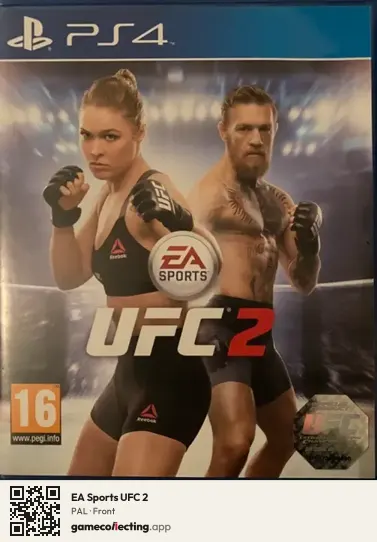 EA Sports UFC 2 PlayStation 4, PAL box front