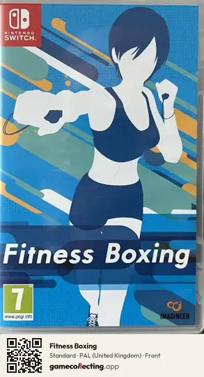 Fitness Boxing Nintendo Switch, United Kingdom box front