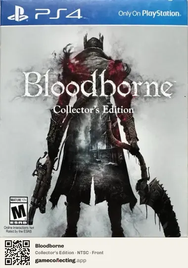 Bloodborne PlayStation 4, NTSC box front