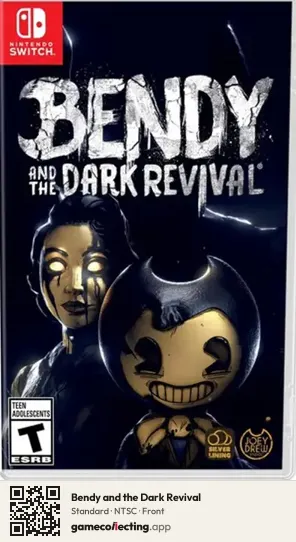 Bendy and the Dark Revival Nintendo Switch, NTSC box front