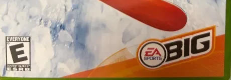 SSX 3, the ESRB box on its front