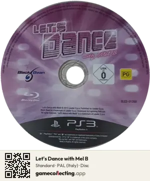 Let's Dance with Mel B PlayStation 3, PAL disc