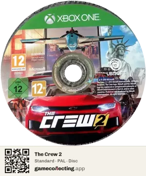 The Crew 2 Xbox One, PAL disc