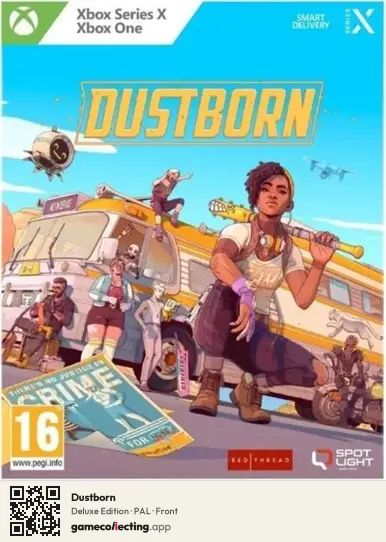 Dustborn Xbox Series X, PAL box front
