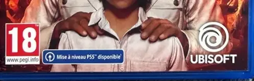 Far Cry 6, the PEGI square on its front