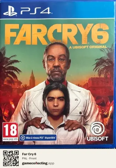 Far Cry 6 PlayStation 4, PAL box front