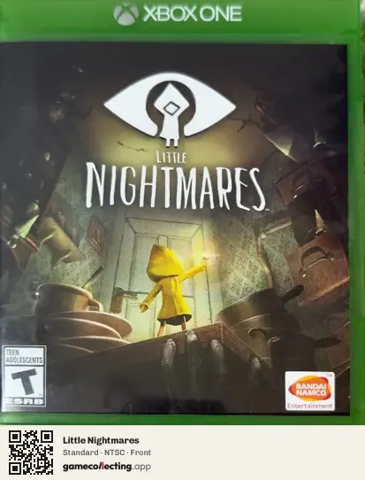 Little Nightmares Xbox One, NTSC box front