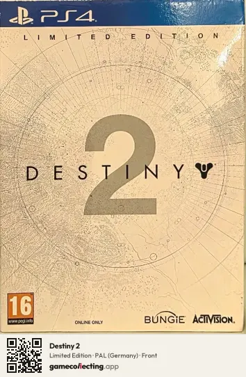 Destiny 2 PlayStation 4, Germany box front