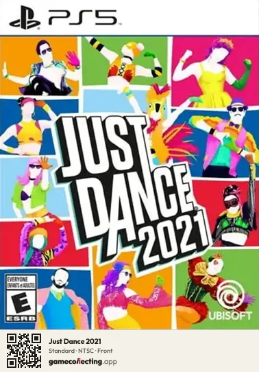 Just Dance 2021 PlayStation 5, NTSC box front