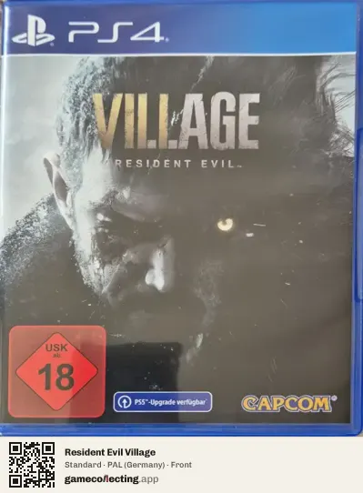 Resident Evil Village PlayStation 4, Germany box front