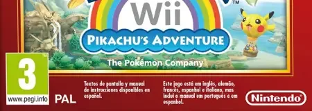 PokéPark Wii: Pikachu's Adventure, the PEGI square on its front