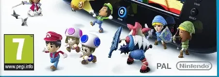 Nintendo Land, the PEGI square on its front