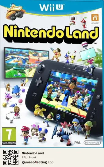 Nintendo Land Nintendo Wii U, PAL box front