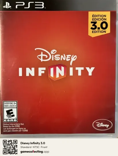 Disney Infinity 3.0 PlayStation 3, NTSC box front
