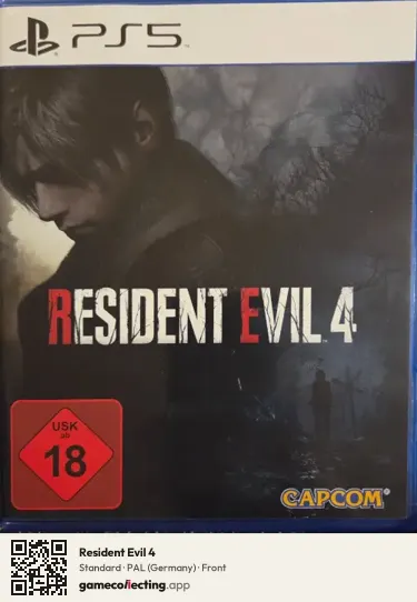 Resident Evil 4 PlayStation 5, Germany box front