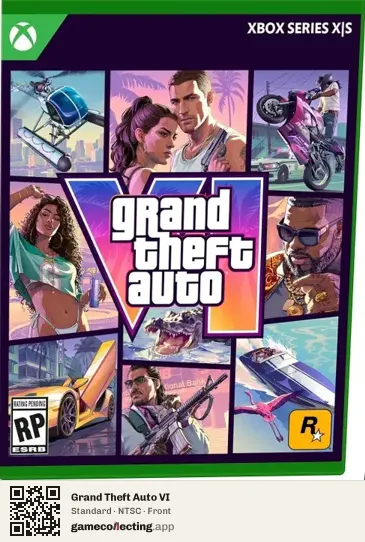 Grand Theft Auto VI Xbox Series X, NTSC box front
