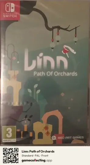 Linn: Path of Orchards Nintendo Switch, PAL box front
