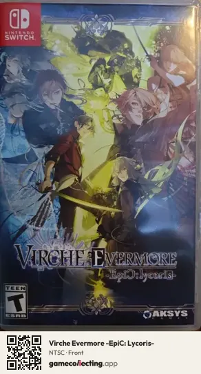 Virche Evermore -EpiC: Lycoris- Nintendo Switch, NTSC box front