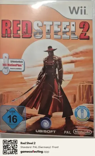 Red Steel 2 Nintendo Wii, Germany box front