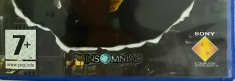 Ratchet & Clank, the PEGI square on its front