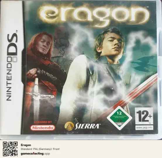 Eragon Nintendo DS, Germany box front