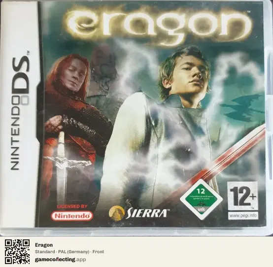 Eragon Nintendo DS, Germany box front
