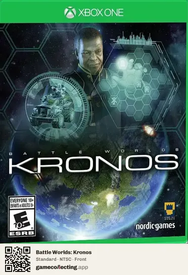 Battle Worlds: Kronos Xbox One, NTSC box front