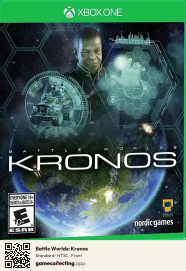 Battle Worlds: Kronos Xbox One, NTSC box front