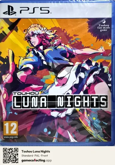 Touhou Luna Nights PlayStation 5, PAL box front
