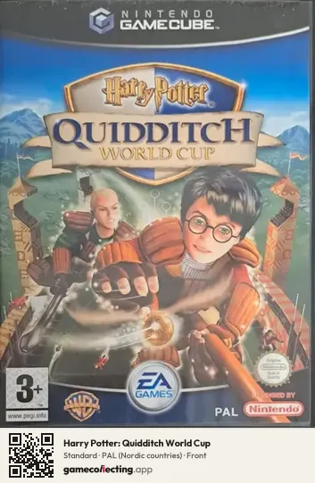 Harry Potter: Quidditch World Cup Nintendo GameCube, Nordic countries box front