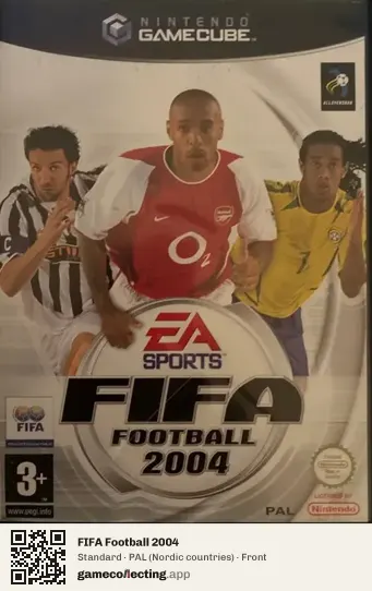 FIFA Football 2004 Nintendo GameCube, Nordic countries box front