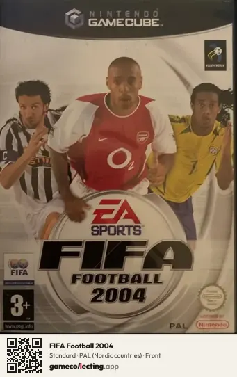 FIFA Football 2004 Nintendo GameCube, Nordic countries box front