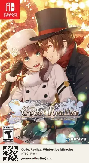 Code: Realize: Wintertide Miracles Nintendo Switch, NTSC box front