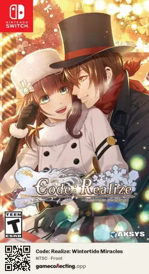 Code: Realize: Wintertide Miracles Nintendo Switch, NTSC box front