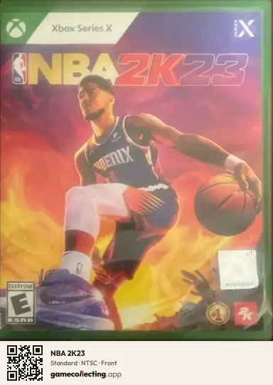 NBA 2K23 Xbox Series X, NTSC box front