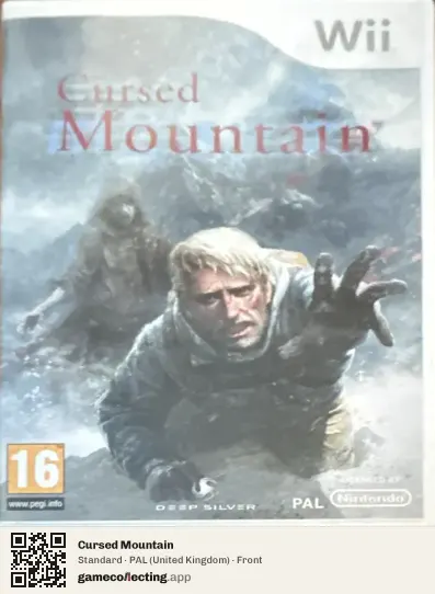 Cursed Mountain Nintendo Wii, United Kingdom box front