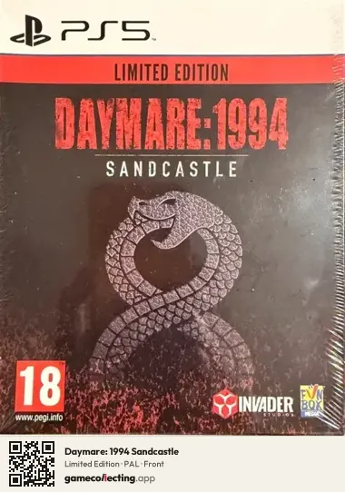 Daymare: 1994 Sandcastle PlayStation 5, PAL box front