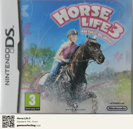 Horse Life 3 Nintendo DS, PAL box front