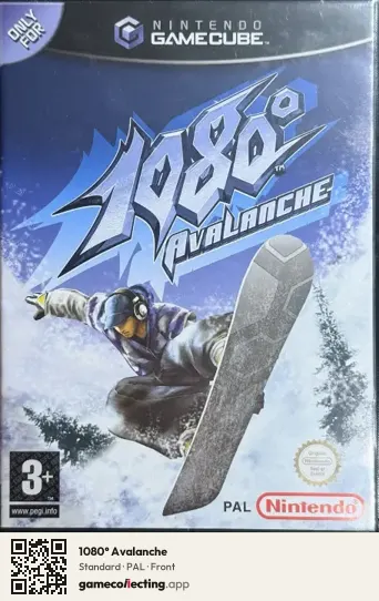 1080° Avalanche Nintendo GameCube, PAL box front