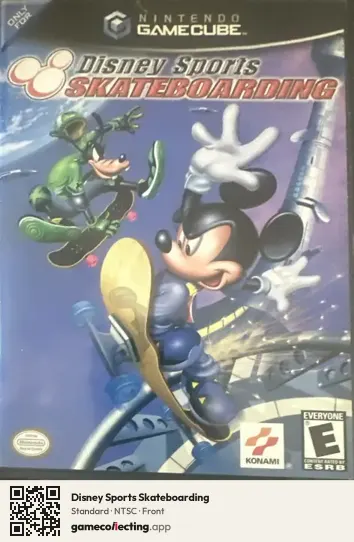 Disney Sports Skateboarding Nintendo GameCube, NTSC box front