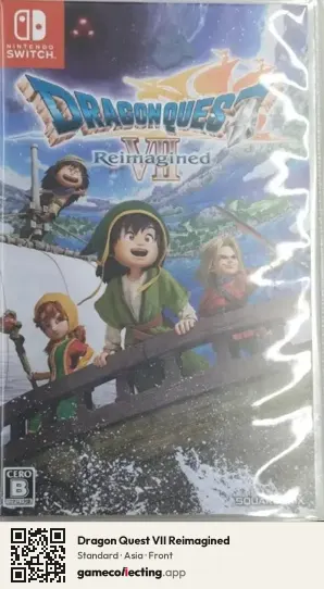 Dragon Quest VII Reimagined Nintendo Switch, Asia box front