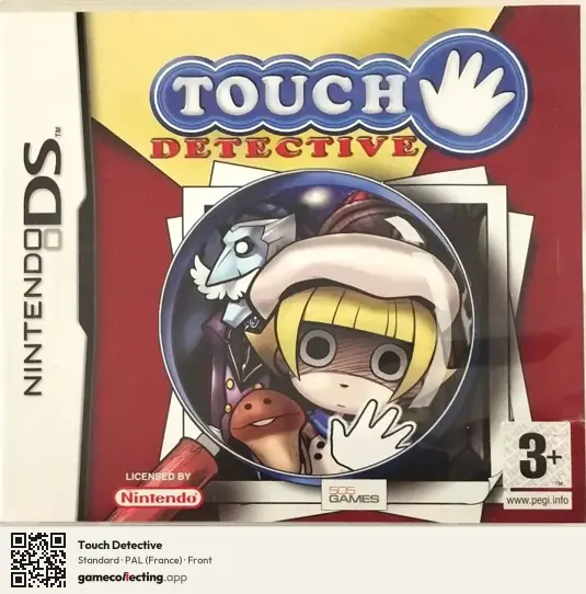 Touch Detective Nintendo DS, France box front