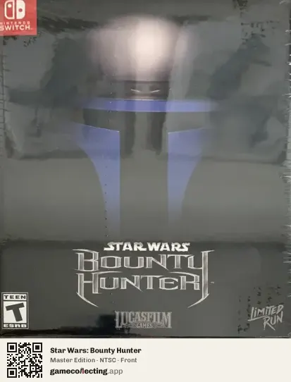 Star Wars: Bounty Hunter Nintendo Switch, NTSC box front