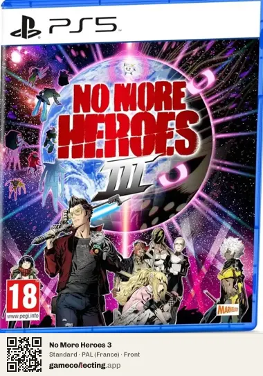 No More Heroes 3 PlayStation 5, France box front