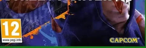 Street Fighter 6, the PEGI square on its front