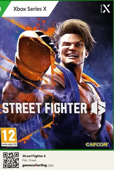 Street Fighter 6 Xbox Series X, PAL box front